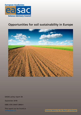 EASAC Opportunities soil sustainability in Europe